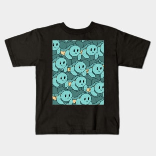 Beach Sea Turtle Pattern Kids T-Shirt